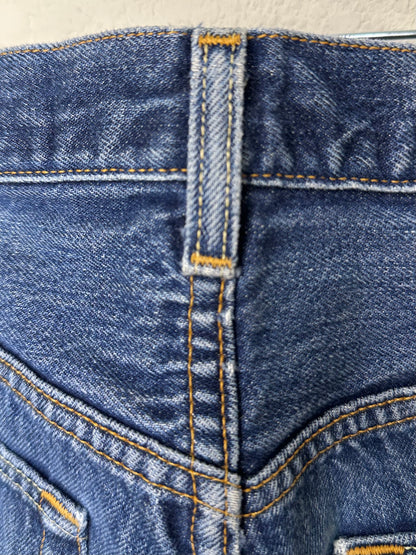 60’s Model - 90’s Vintage LEVI’S Big E 501 Redline Selvedge Jeans USA (33x31.5)