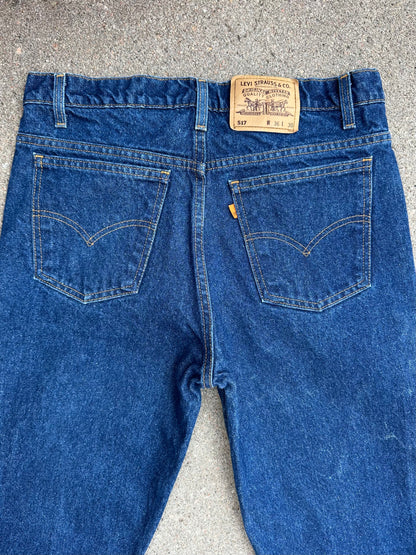 90’s Levi’s 517 Orange Tab USA Jeans (Men’s 34x30 / Women’s 32)