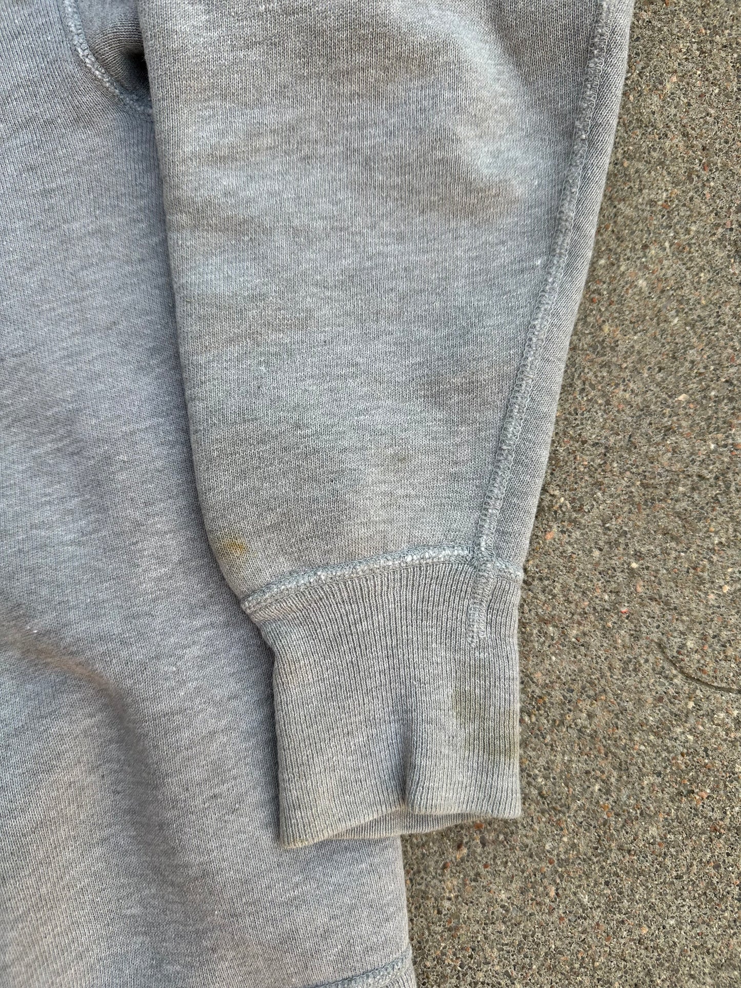 1950’s Double Hood Heavyweight Cotton Sweatshirt (Unisex S/M)