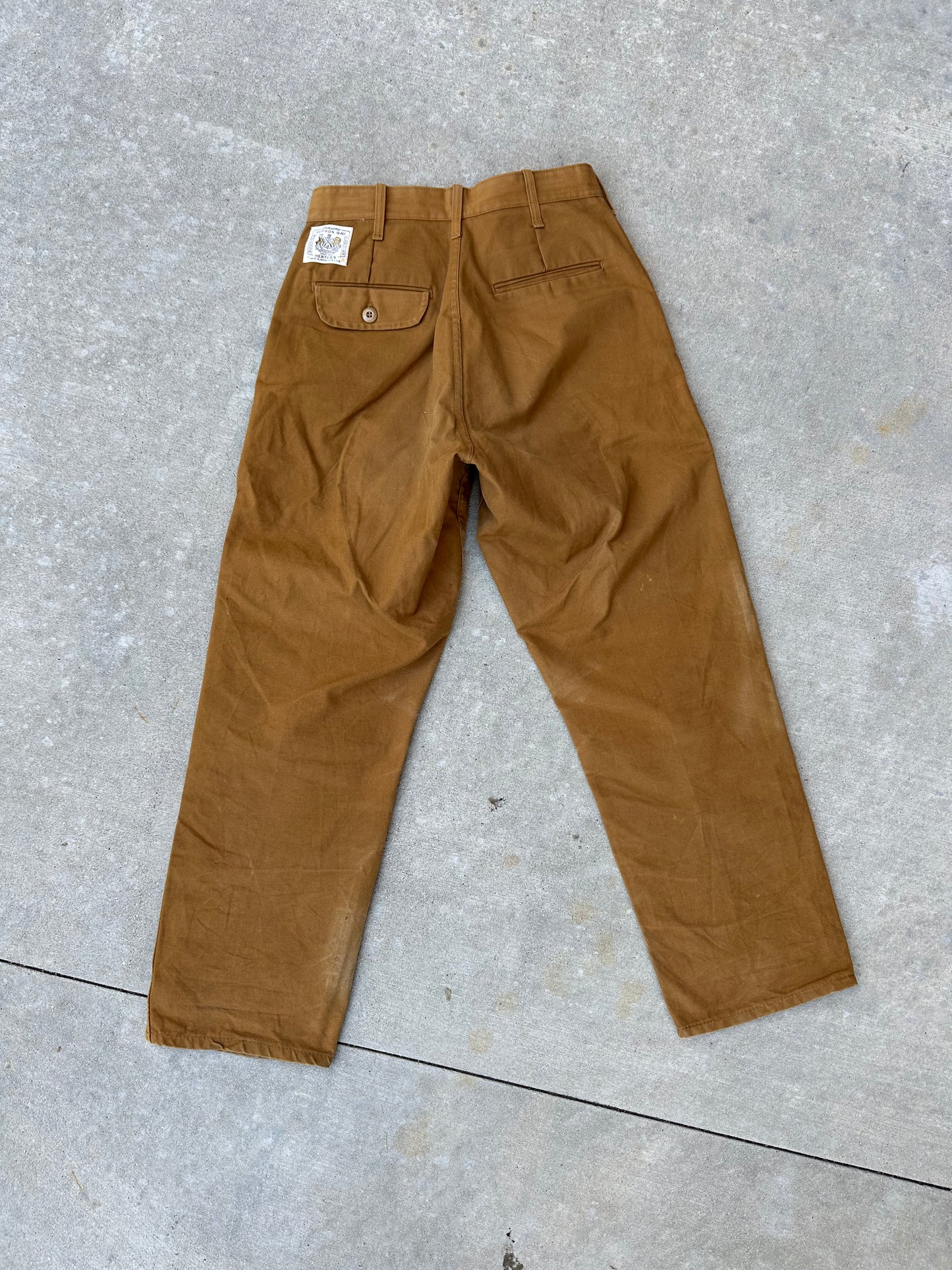 50’s Herter’s Hudson Bay Duck Cloth Outdoor Lined Trousers (32x31)