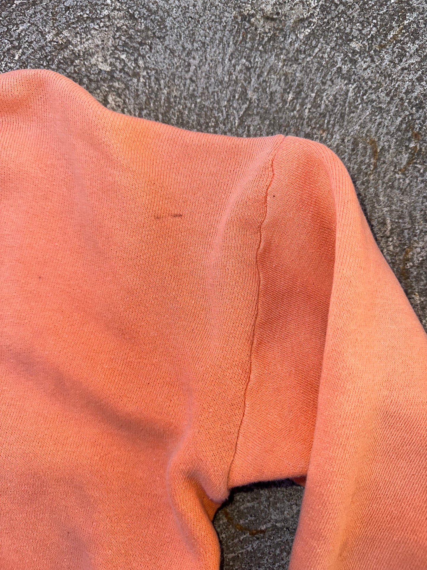 50’s Springfoot Zip-Up 100% Cotton Split Pocket Double Hood Sweatshirt (Unisex M)