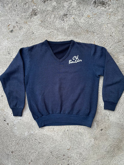 1981 CU Buffs V-Neck Sweatshirt (Unisex M)