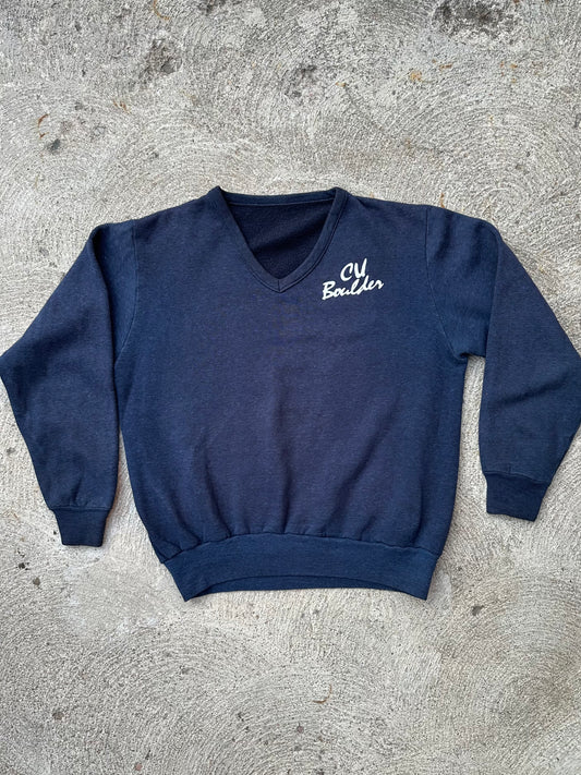 1981 CU Buffs V-Neck Sweatshirt (Unisex M)