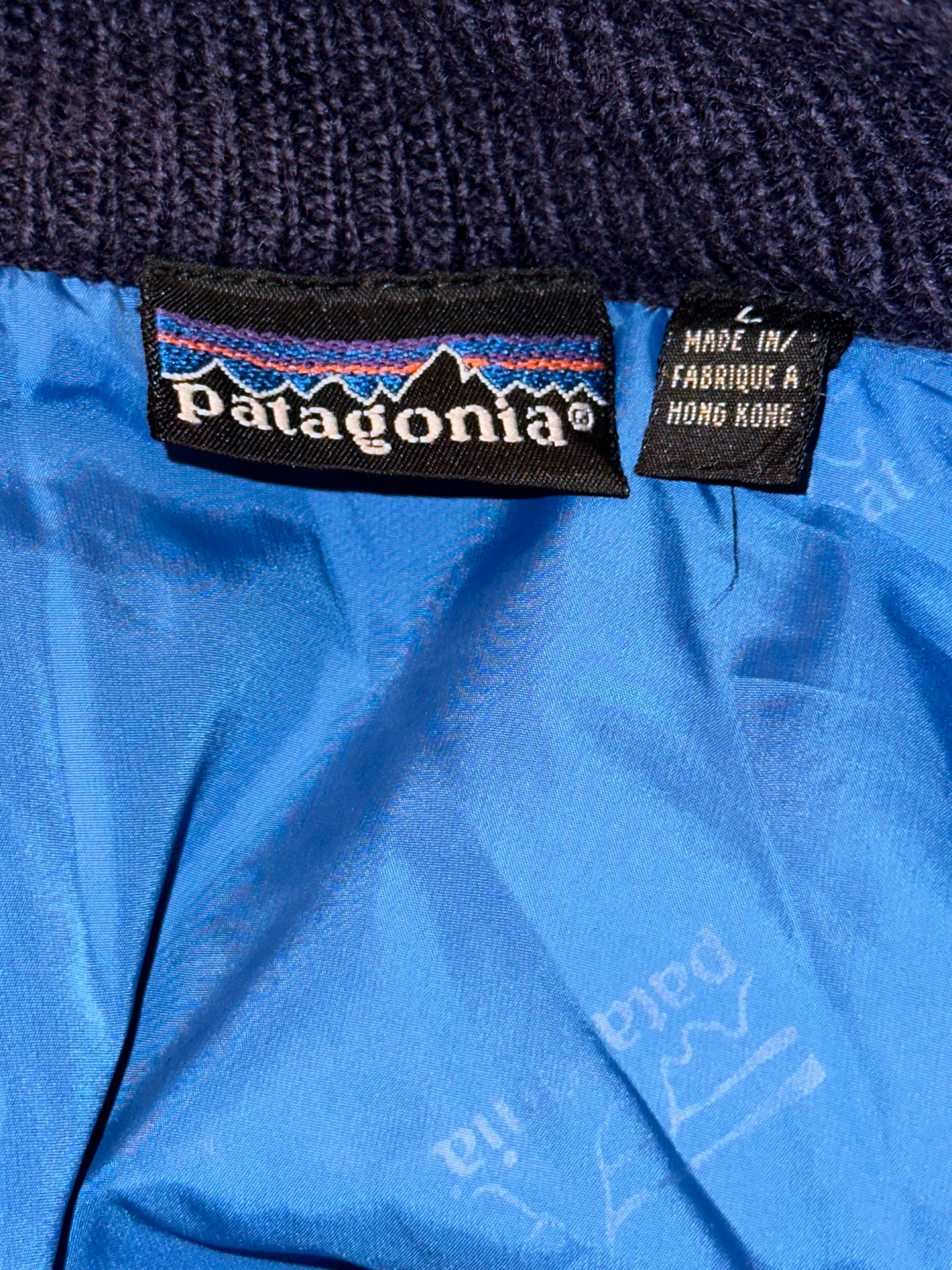 Rare 90’s Patagonia Alpiniste Wool Sweater Jacket (Men’s/Unisex M/L)