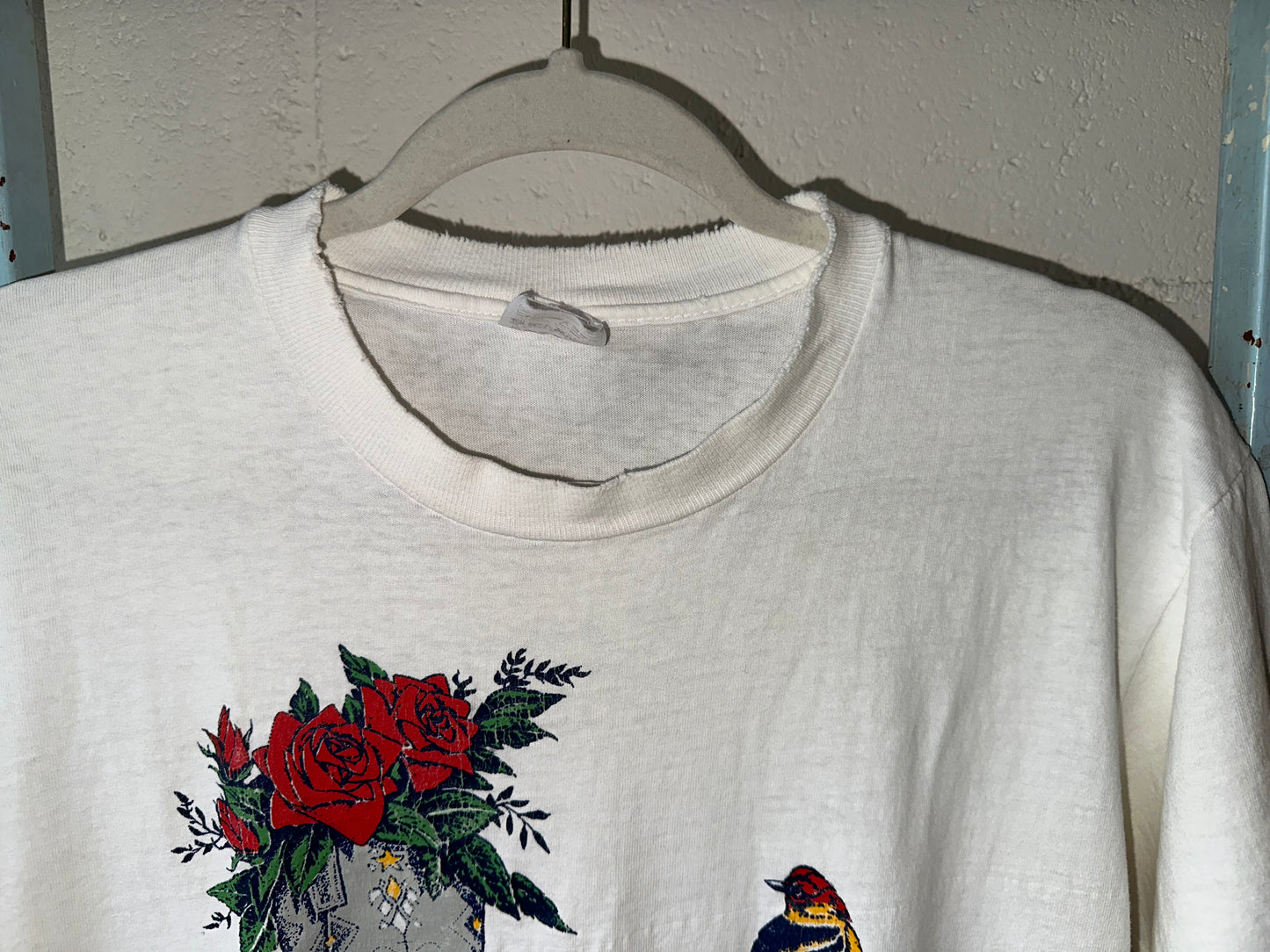 RARE 80’s Cheyenne Frontier Days Single Stitch Tattered Tee (Unisex S/M)