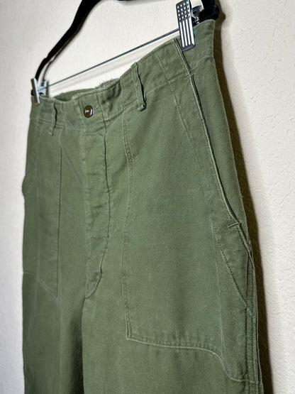 50’s Military OG-107 Field Pants (33-35”) 1st Pattern, Korean War
