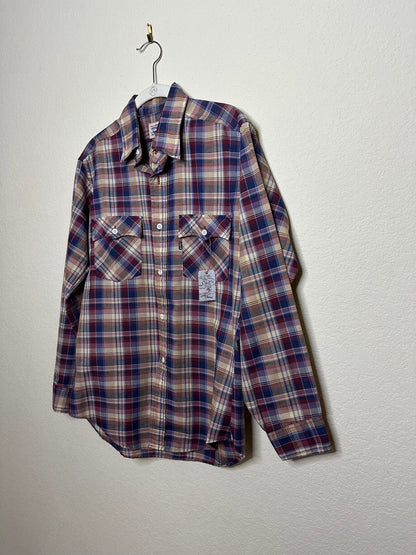 70’s Levi’s Western Button-Down Shirt (Unisex M)