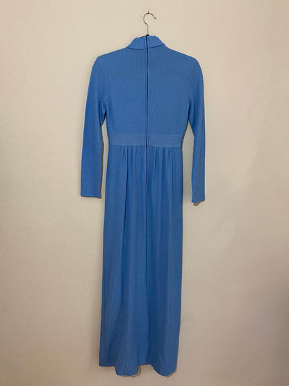 70s Brandye California Empire Waist Maxi Dress (S)