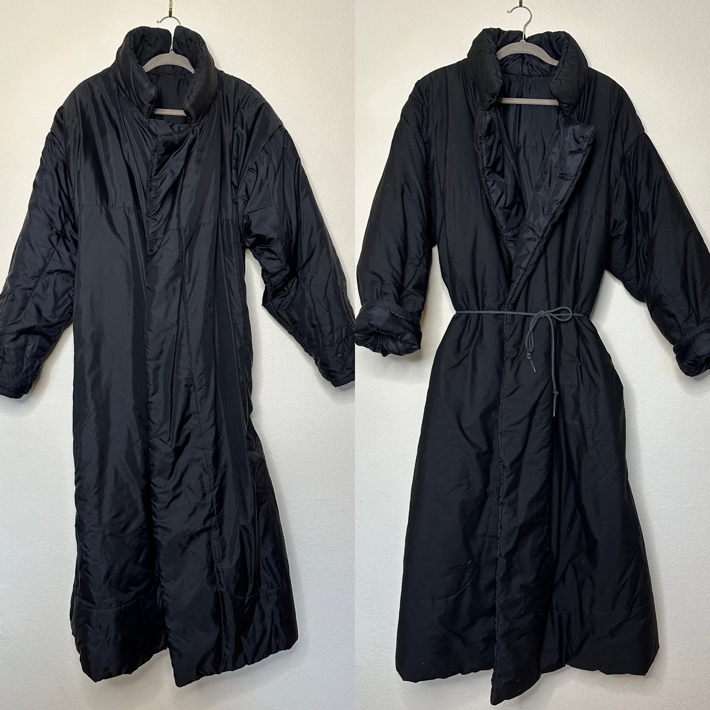 80’s Iconic Norma Kamali Long Sleeping Bag Coat (O/S)