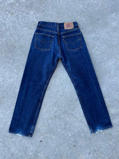 Late 90’s Levi’s 501 Indigo Denim Jeans (Men’s 28x28 / Women’s 26)