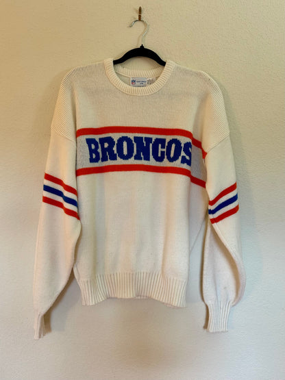 80’s Cliff Engle Denver Broncos Sideline Sweater (Unisex L)