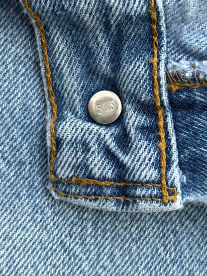 80’s Levi’s 501 Light Wash Denim USA Jeans (Men’s 32x32/Women’s 30)