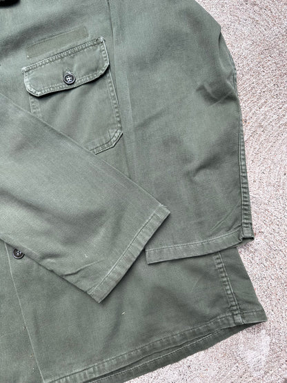 60’s Trooper Fatigues OG-107 Selvedge Cotton Sateen Shirt Type 2 (Unisex L)