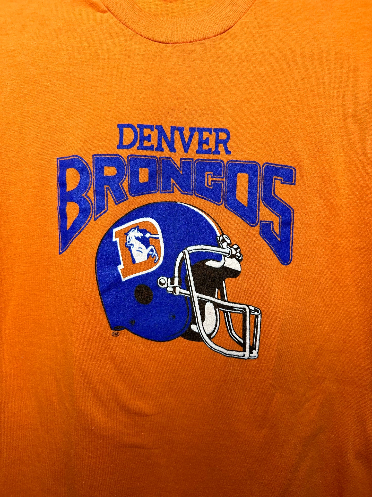 70’s Denver Broncos Single Stitch Tee (Unisex M)