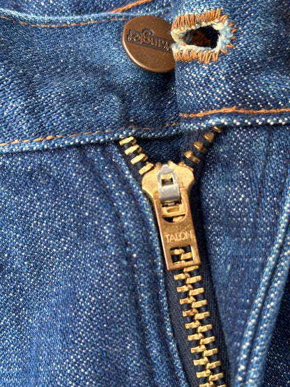 70’s Wrangler Indigo No Fault Denim Boot Flare Jeans (Men’s 28x28/Women’s 26)