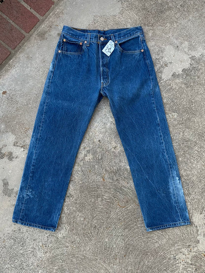 Y2K Levi’s 501 STF Denim Jeans (Men’s 31x28 / Women’s 29)