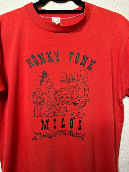 80’s Vintage Single Stitch Honky Tonk Tee (Unisex M)