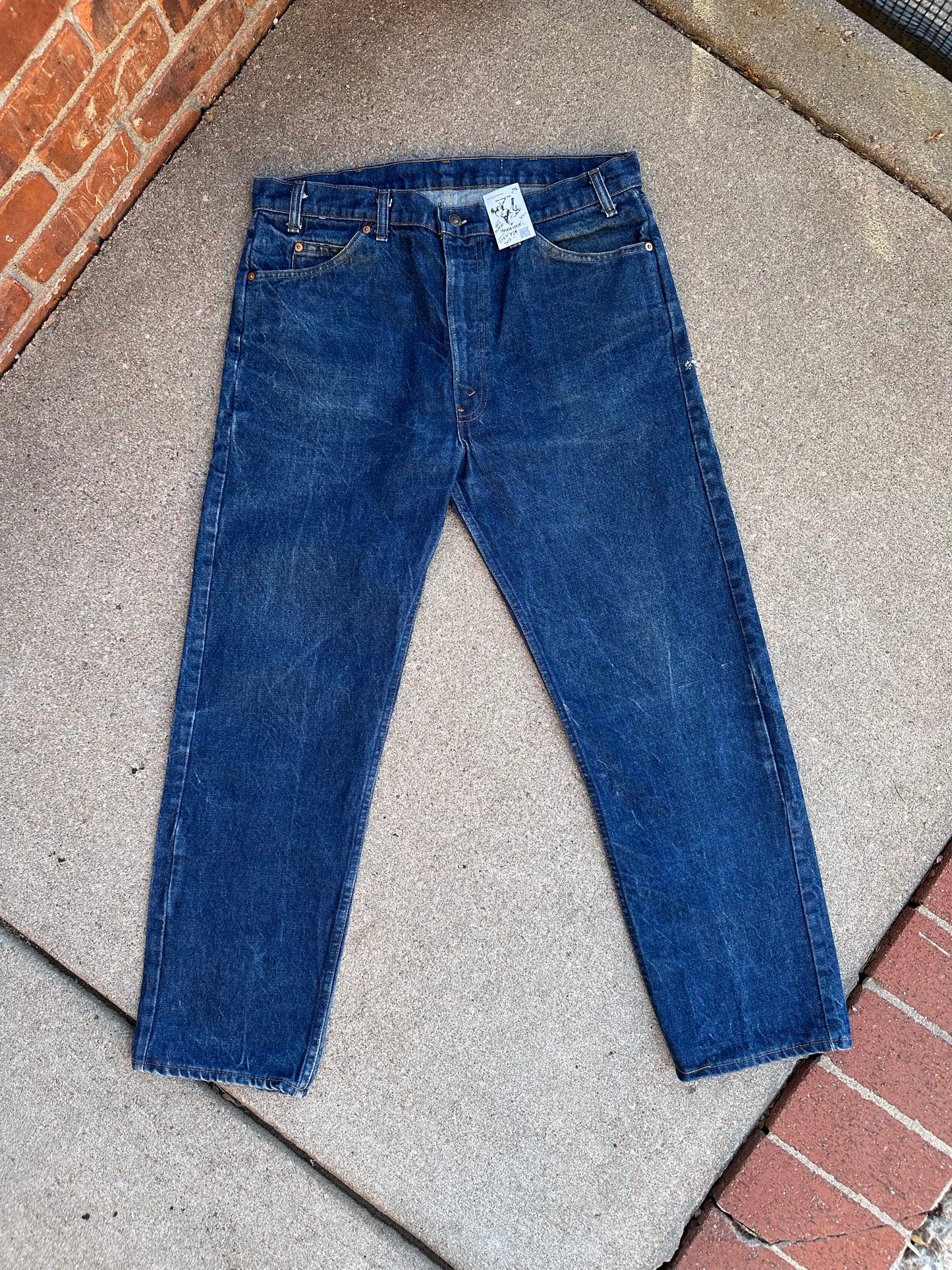 70’s Levi’s 505 Orange Tab #8 Button Talon USA Jeans (Men’s 36x30 / Women’s 34)
