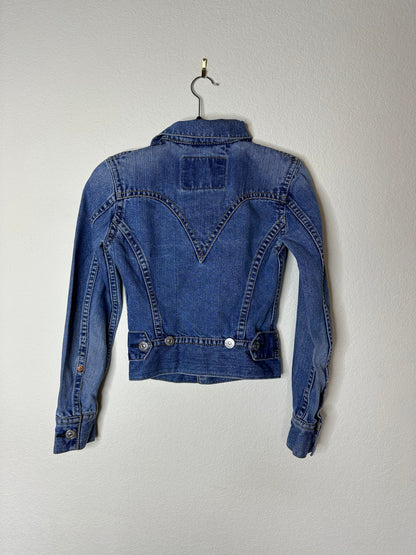 Y2K Levi’s Type 1 Iconic Denim Trucker Jacket (Women’s XS)