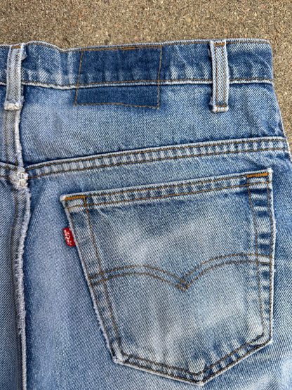 70’s Dickies Bootcut Patched Denim Twisted Seam Talon Jeans (Men’s 31x29/ Women’s 30)