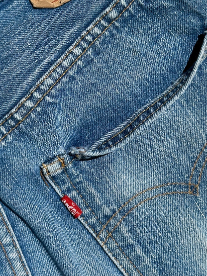 70’s Levi’s Redline Selvedge 501 STF Denim Cutoff Shorts (27” / Modern 25)