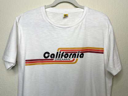 70’s California Dreamin’ Velva Sheen Slub Knit Single Stitch Tee