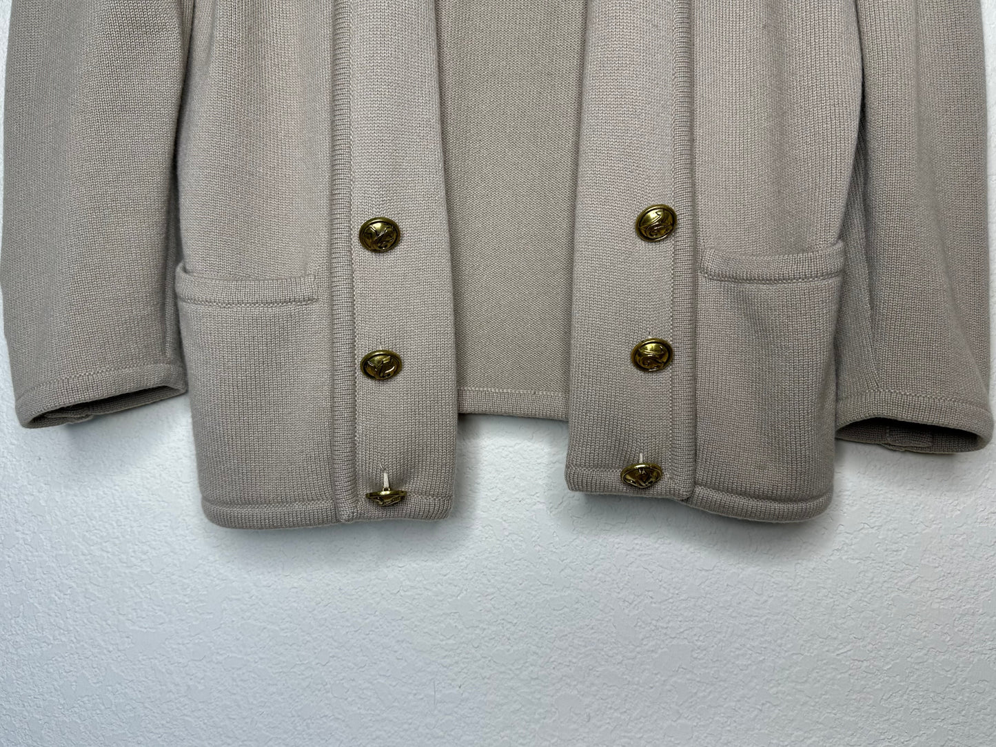 80’s Valentino Boutique Wool Open Cardigan (Unisex L)