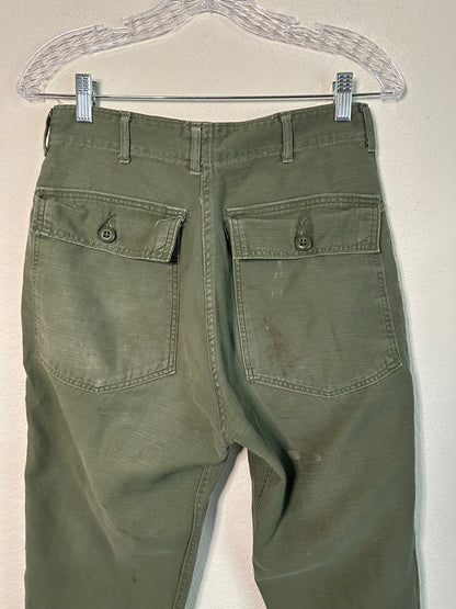 60’s Military OG-107 Field Pants (28x29)