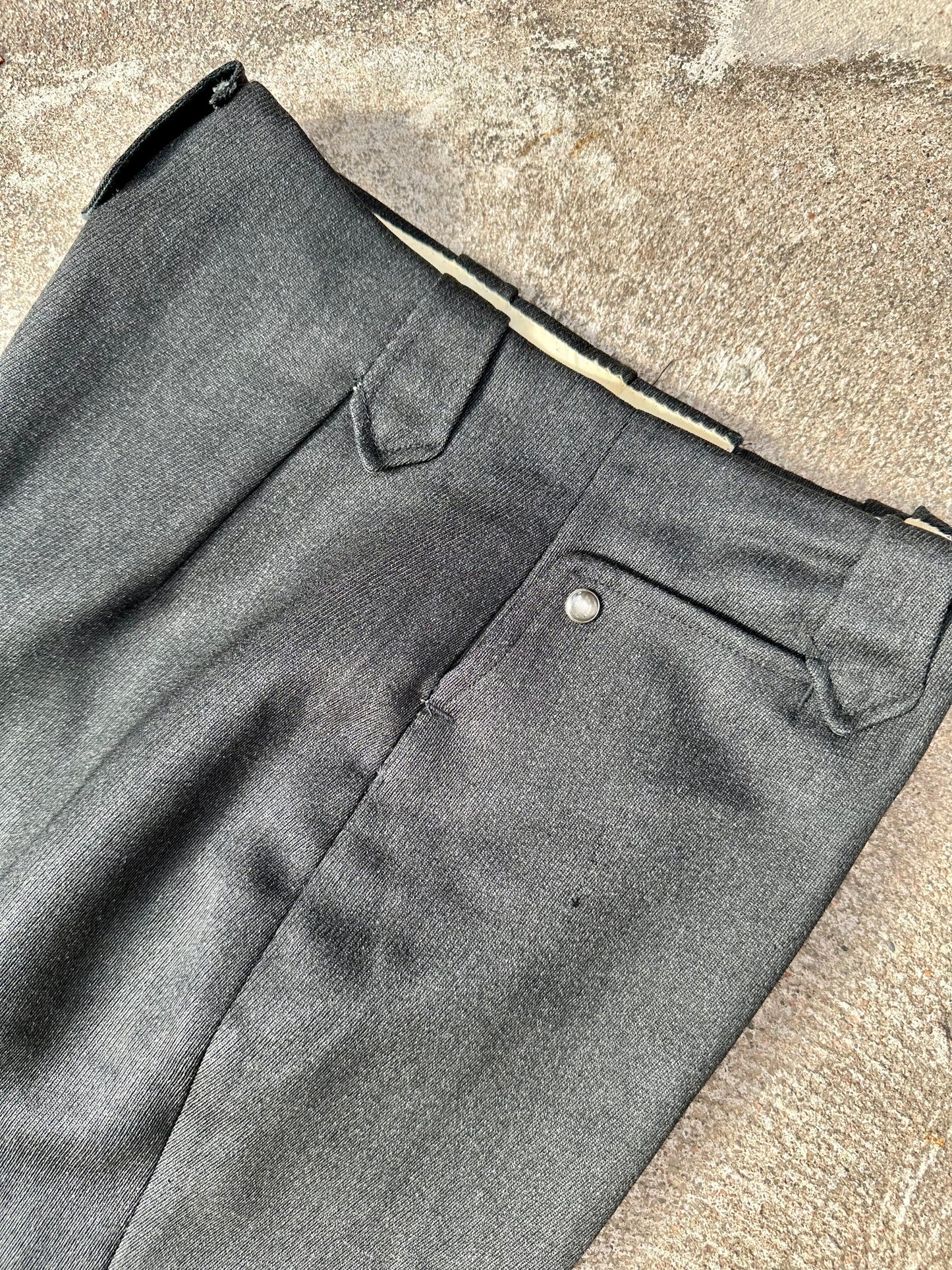 50’s H Bar C Ranchwear Wool Side Zip High-Rise Pants (Women’s 2/4)