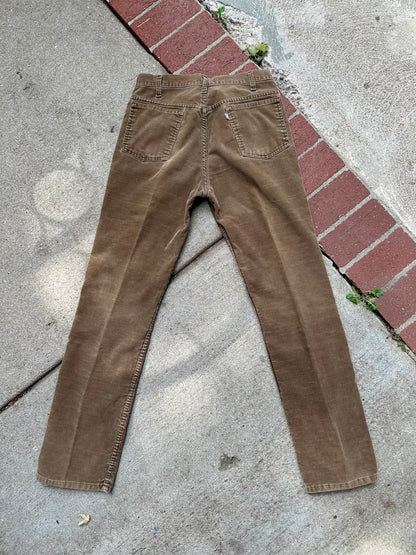 80’s Levi’s 519 “Californian” Corduroy White Tab Pants (Men’s 32/ Women’s 30)