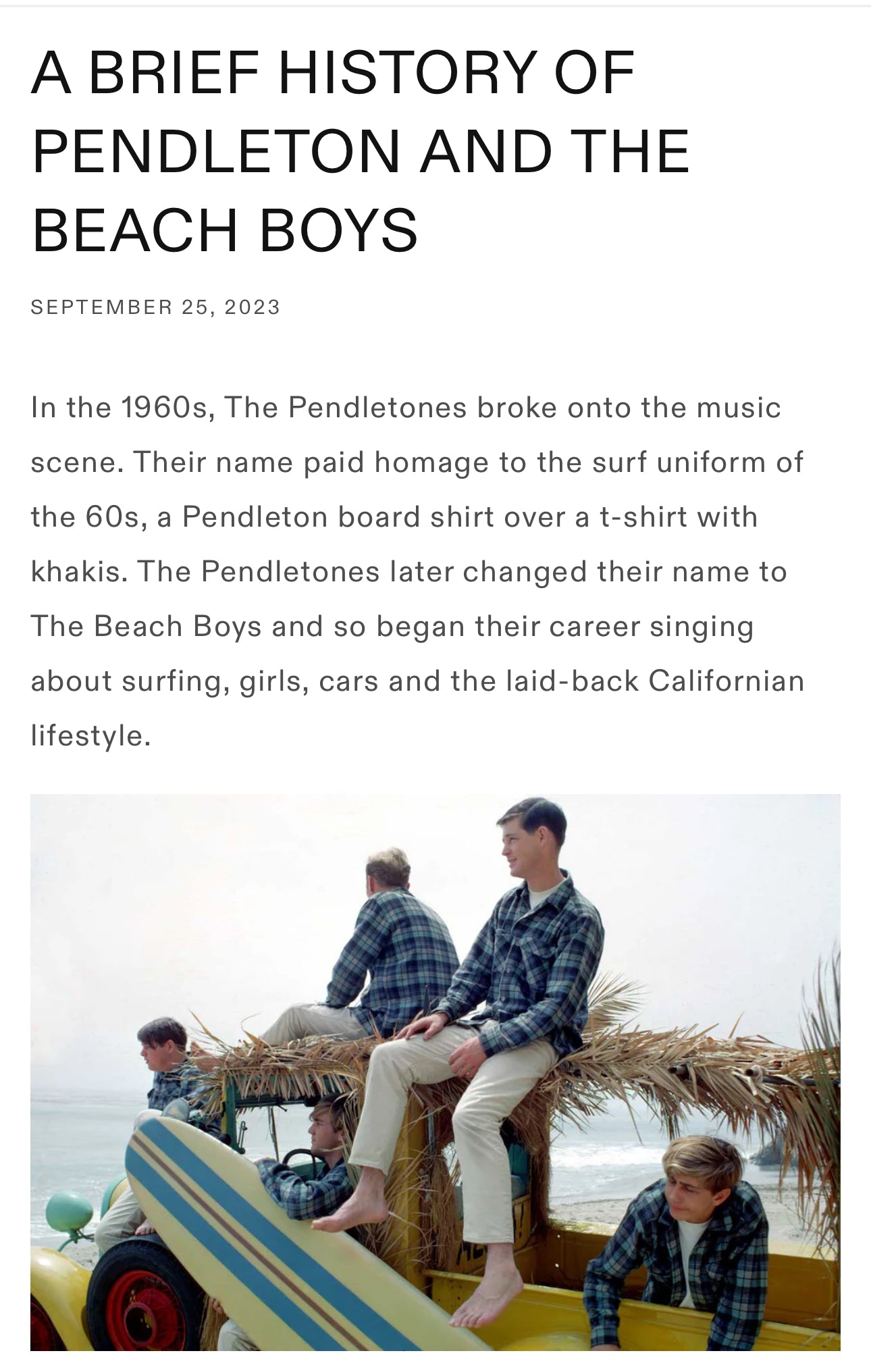 60’s Pendleton Wool Tartan Plaid Elbow Patch Board Shirt (Unisex S)