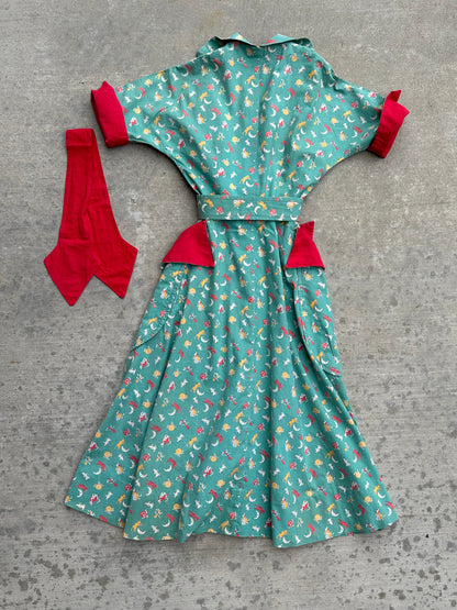 DROPPING SUNDAY: 50’s Handmade Dress (XS)