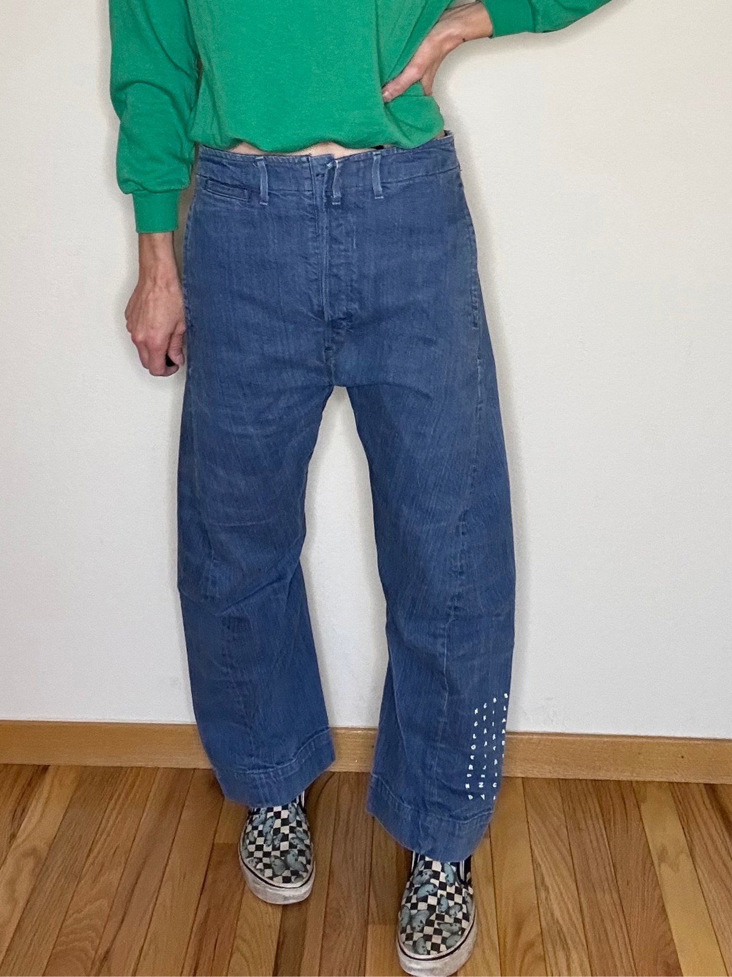 RARE Vintage Levi’s Selvedge “Skewed RED” Collection 3D Jeans (32x32)