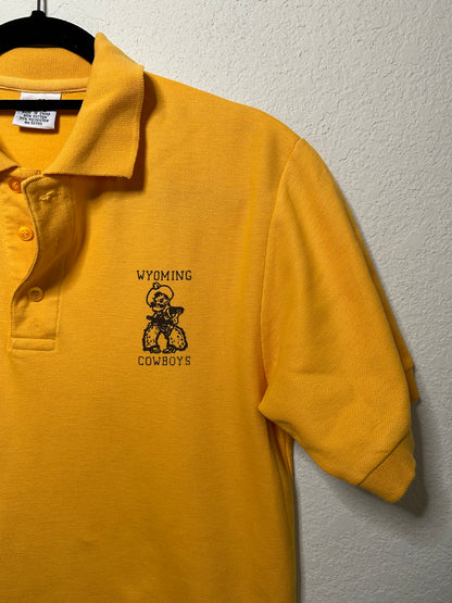 80’s Wyoming Cowboys Polo Shirt (Unisex S)