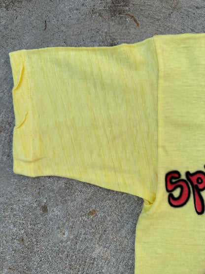 70’s Hand Airbrushed Spread Eagle Jump (Van Halen) Single Stitch 1/1 Tee (Unisex S)