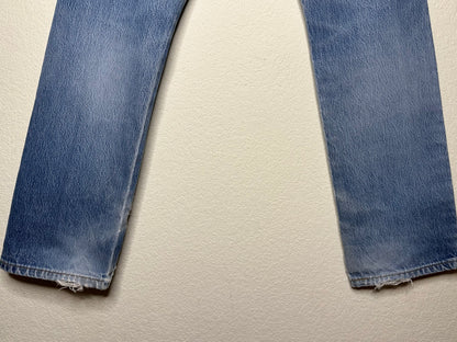MCA Vintage Revival: Custom 90’s Levi’s 501XX Boro Patchwork Jeans (Modern 4/6)