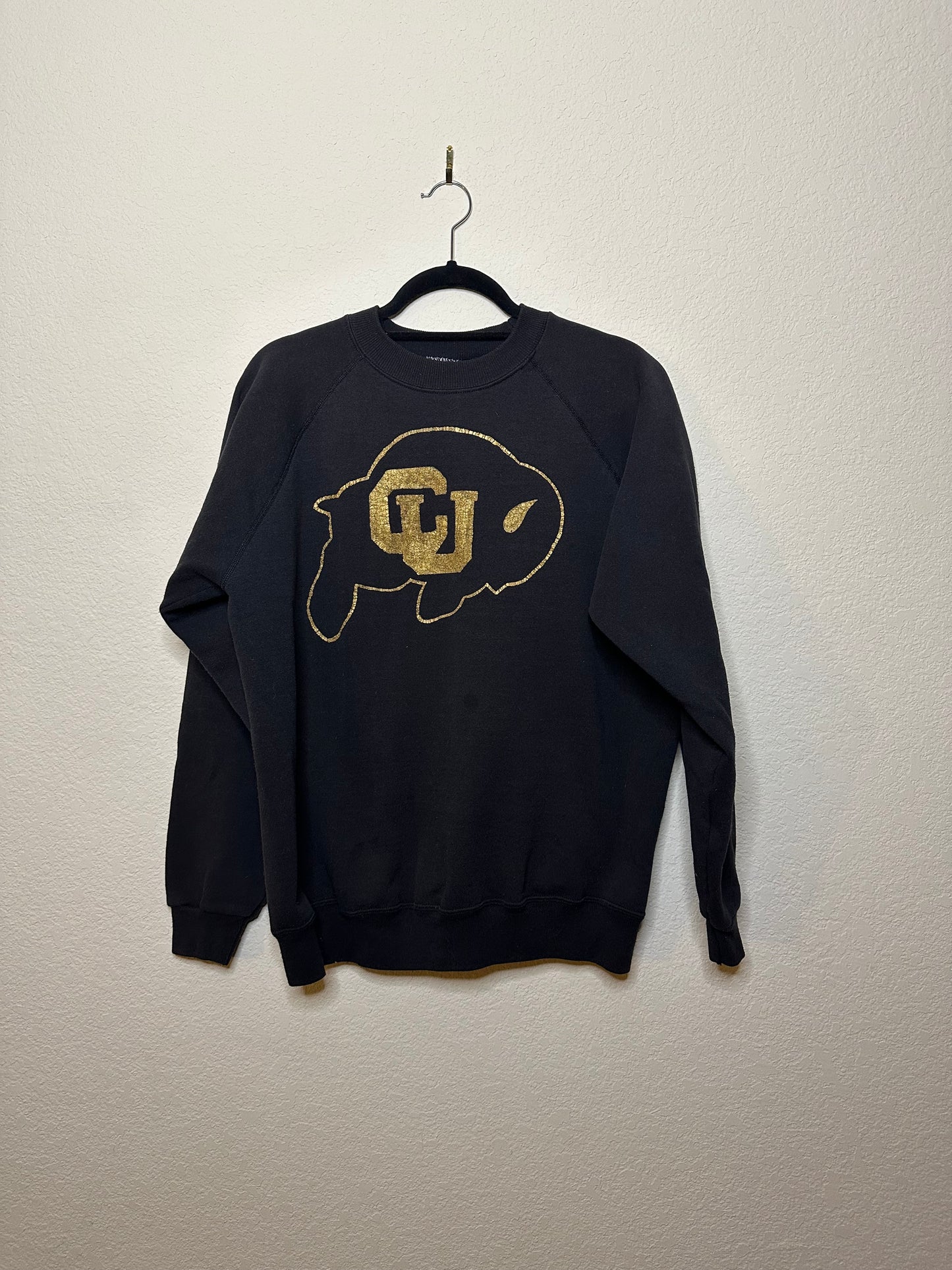 80’s Raglan University of Colorado CU Buffs Sweatshirt (Unisex L)