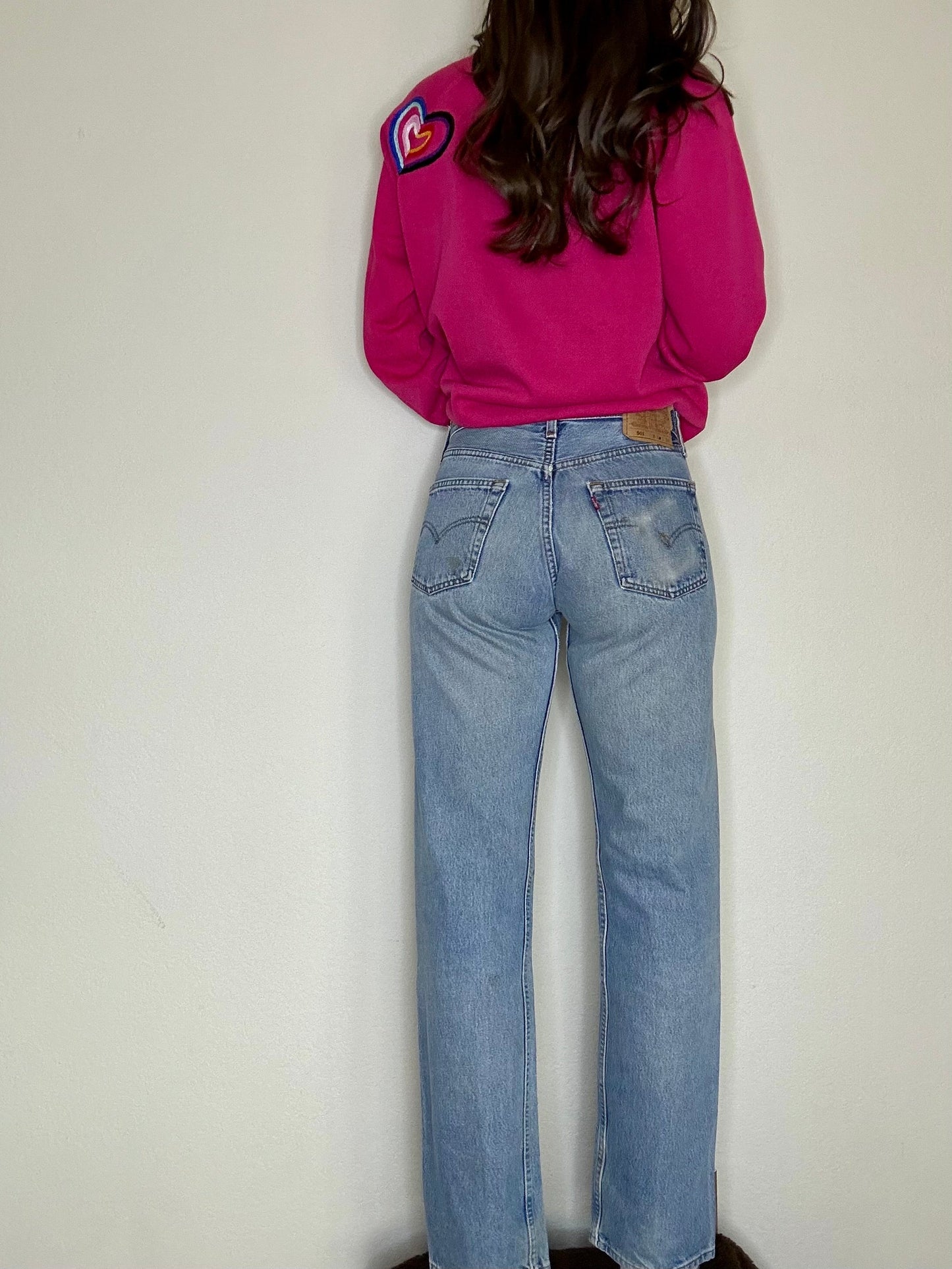 MCA VINTAGE REVIVAL: 90’s Levi’s 501 Patchwork Jeans (31x33 / Modern 8)