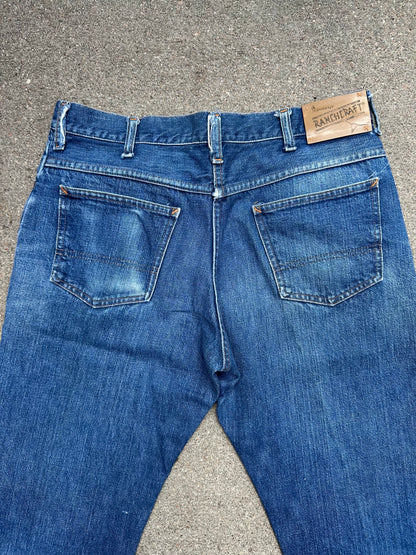 1960’s Ranchcraft Full Selvedge Western Jeans USA (33x31)