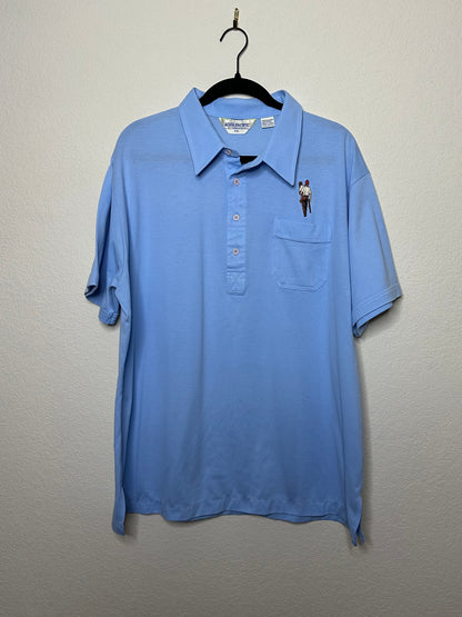 90’s Shriner’s Single Stitch Embroidered Polo Shirt USA (Unisex XL)