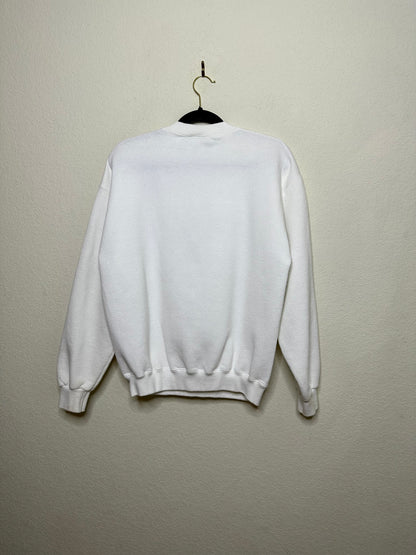 90’s Wyoming Cowboys White Sweatshirt (Unisex L)