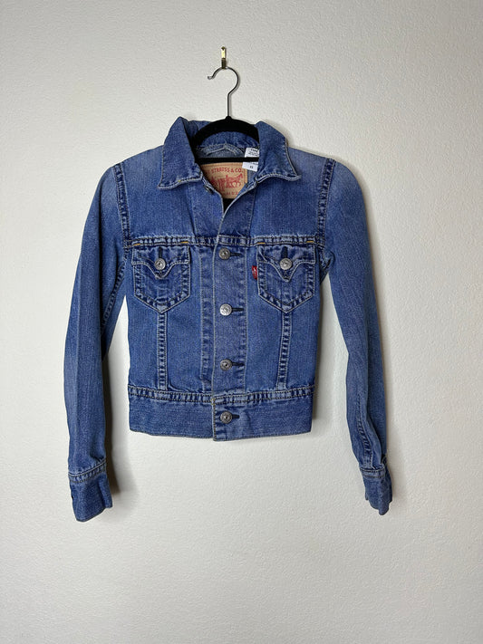 Y2K Levi’s Type 1 Iconic Denim Trucker Jacket (Women’s XS)