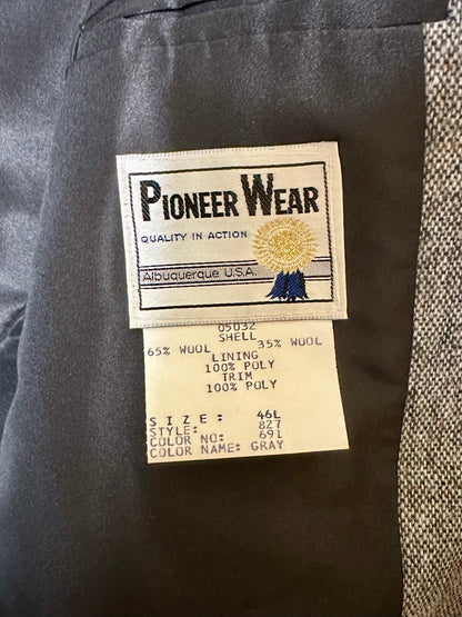 80’s Pioneer Wear Tweed Western Blazer (Men’s 46L)