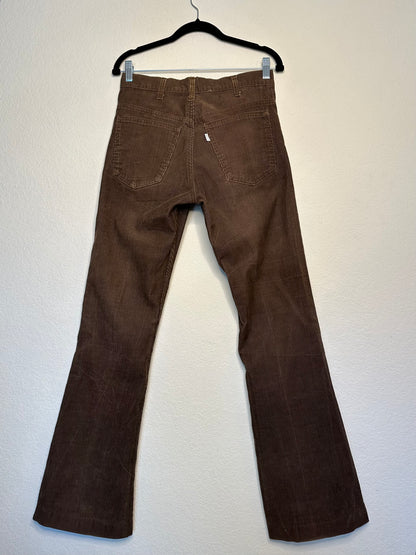 70’s Levi’s 646 Corduroy Bell Bottom Pants Button #2 (Men’s 29/ Women’s 27)
