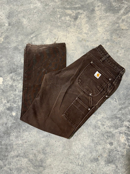 90’s Carhartt Double Knee Duck Carpenter Dungarees (34x34)