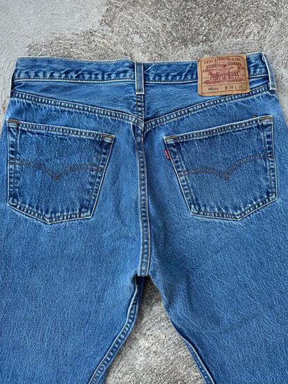 90’s Levi’s 501xx STF Denim Jeans USA (Men’s 31x29 / Women’s 29)