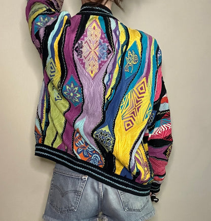 90’s Coogi Sweater Jacket