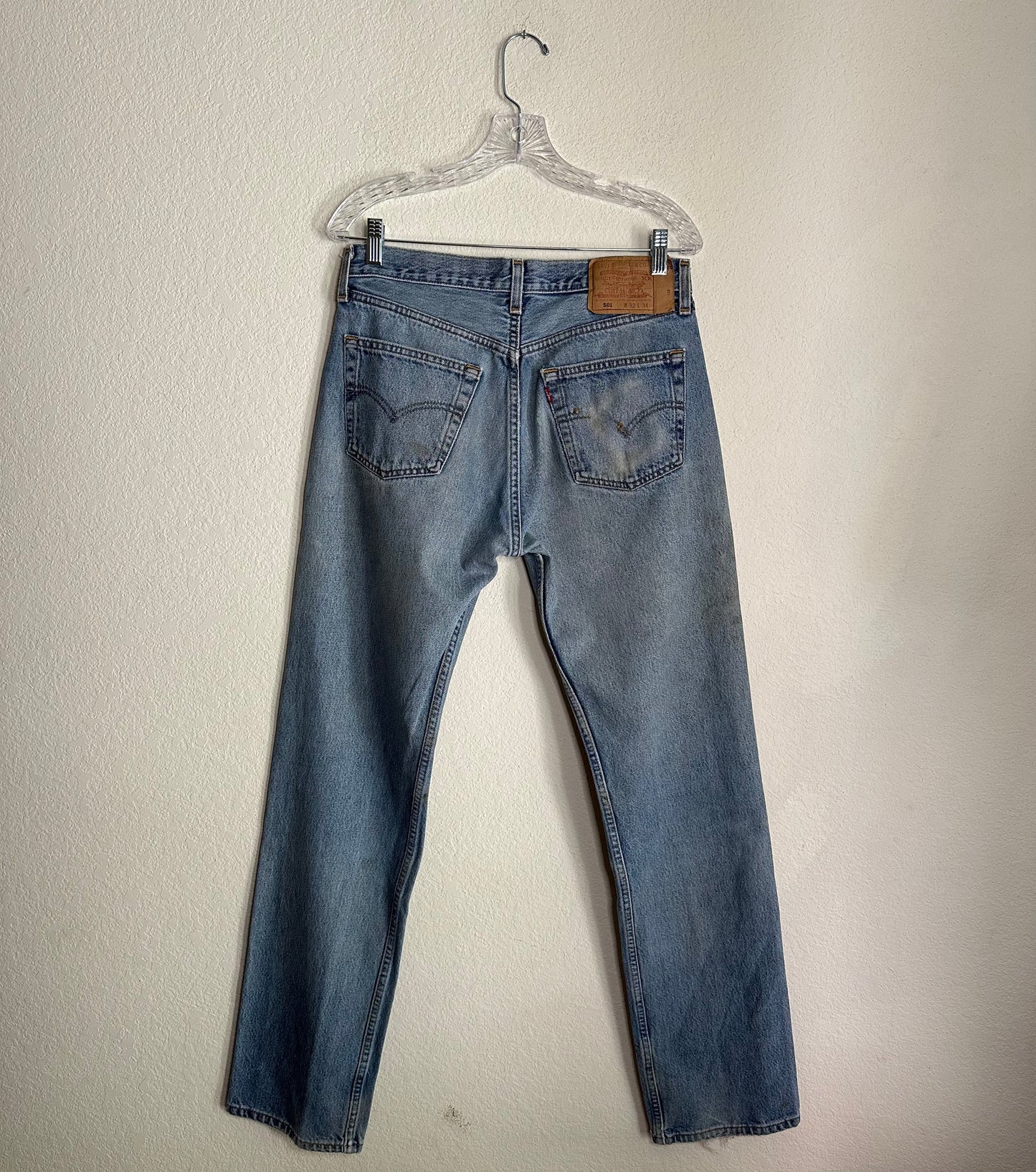 MCA VINTAGE REVIVAL: 90’s Levi’s 501 Patchwork Jeans (31x33 / Modern 8)