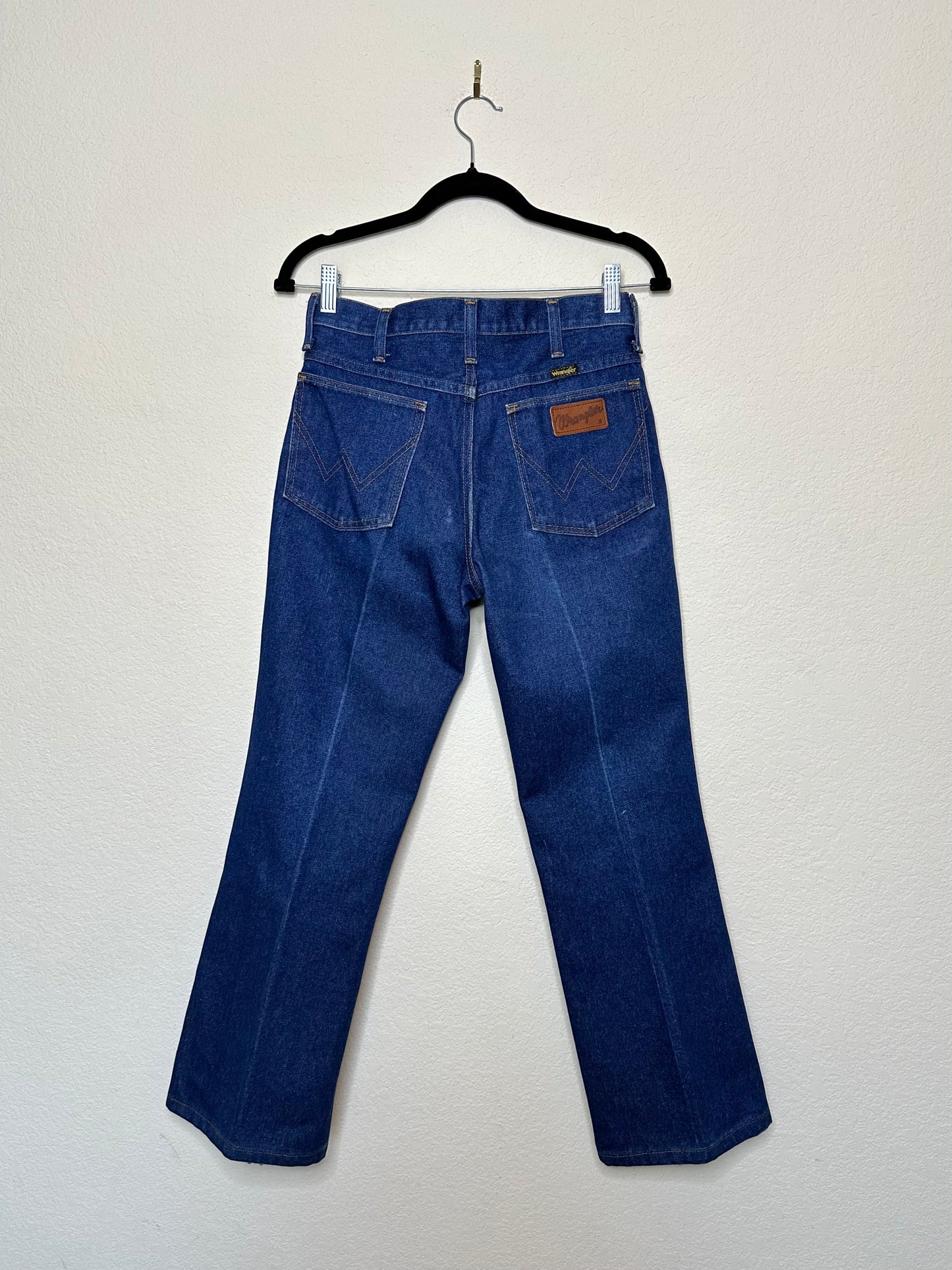 70’s Wrangler Indigo Crop Boot Flare Jeans (2/4)