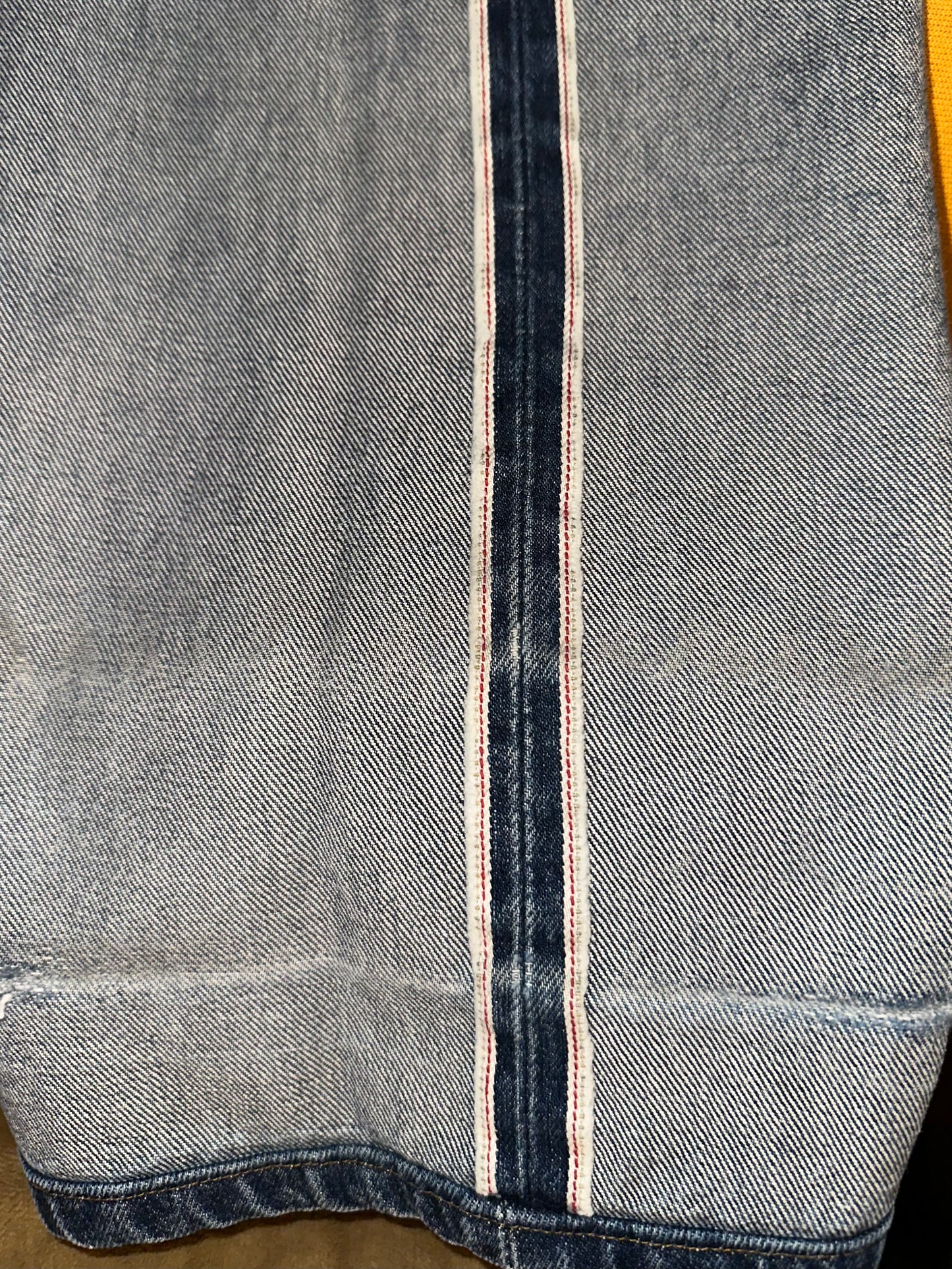 60’s Model - 90’s Vintage LEVI’S Big E 501 Redline Selvedge Jeans USA (33x31.5)